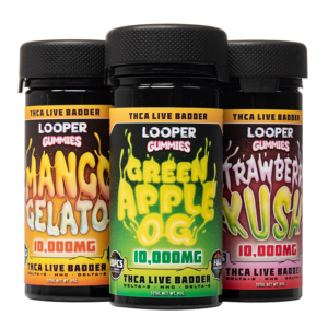 Looper THC-A Live Badder Gummies 10000mg